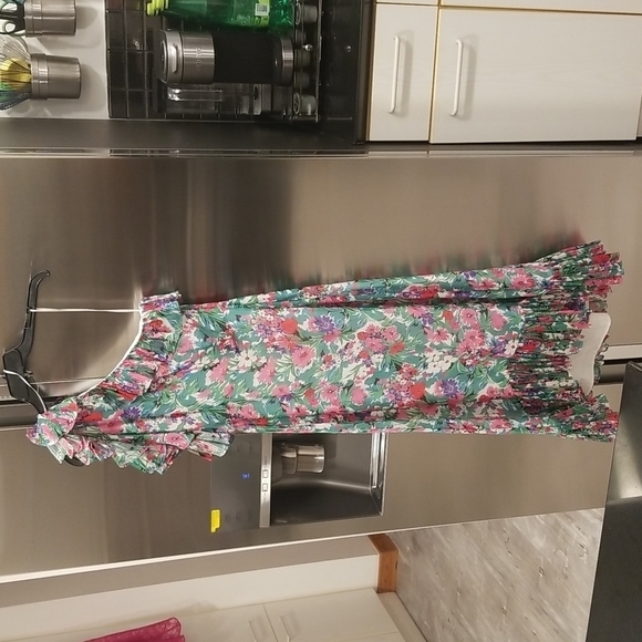 💕TALULAH💕 Better Together Midi Dress Botanical Bloom Small S NWT - Picture 10 of 16